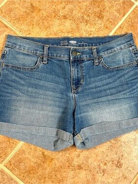 Old Navy Blue Denim Shorts Size 6